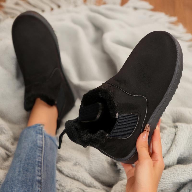 Anti-Slip Outsole Thick Soled Ankle Boots