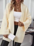 Cozy Knit Open Front Cardigan