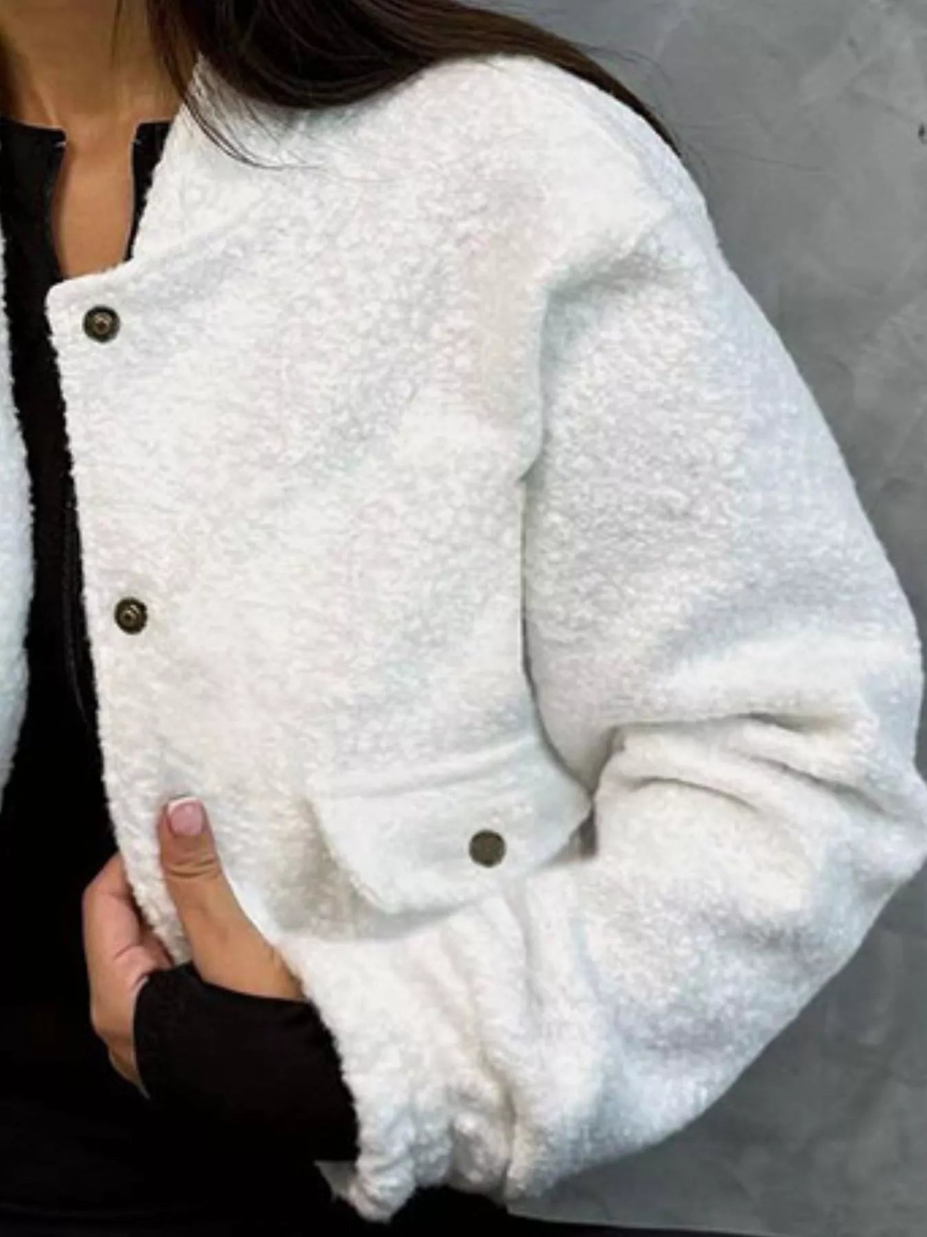 Sherpa Snap-Down Jacket