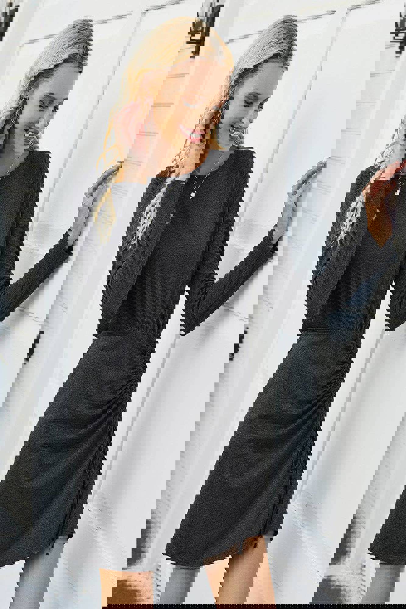 Love Kuza Soft Sway Tee Dress