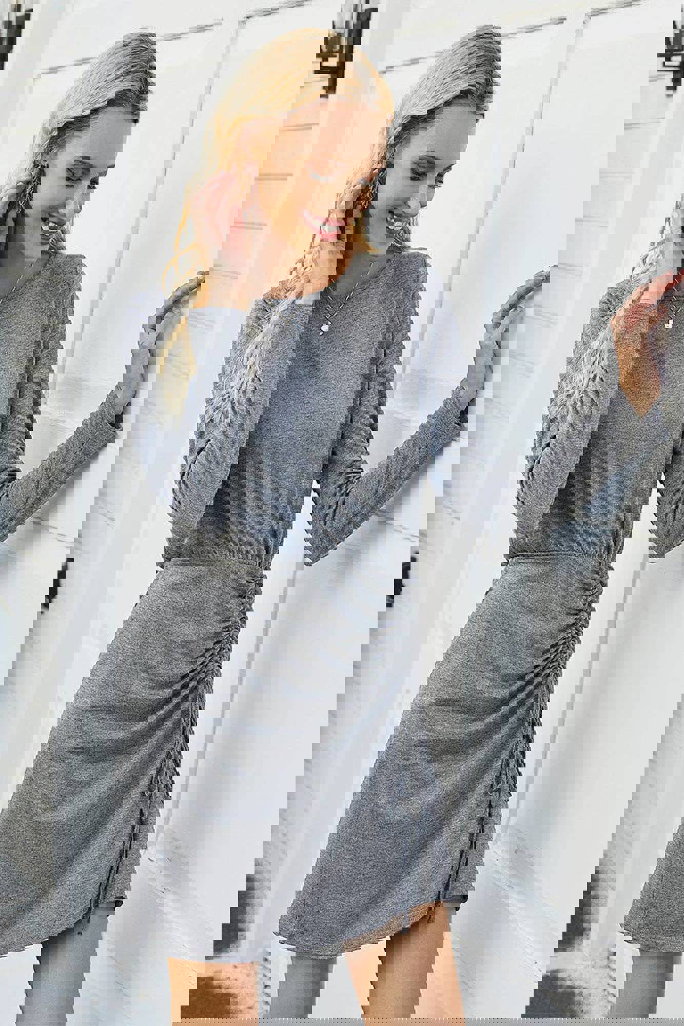 Love Kuza Soft Sway Tee Dress