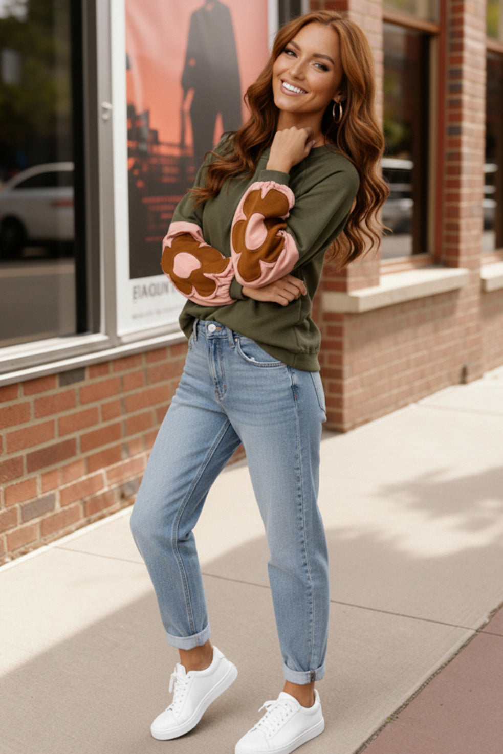 Sweetheart Sleeves Cozy Sweatshirt