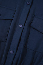 Love Kuza - Midnight Grace Shirt Dress