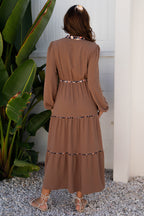 Love Kuza -Autumn Whispers Maxi Dress