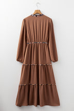 Love Kuza -Autumn Whispers Maxi Dress