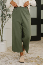 Thyme Culottes in Dusty Pine