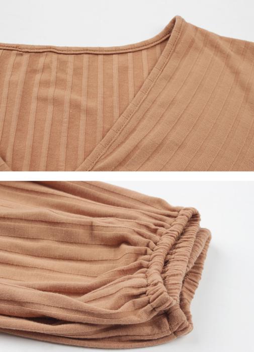 WILLOW KNITTED LONG SLEEVE DRESS