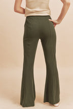 Aemi + Co High Waist Flare Pants