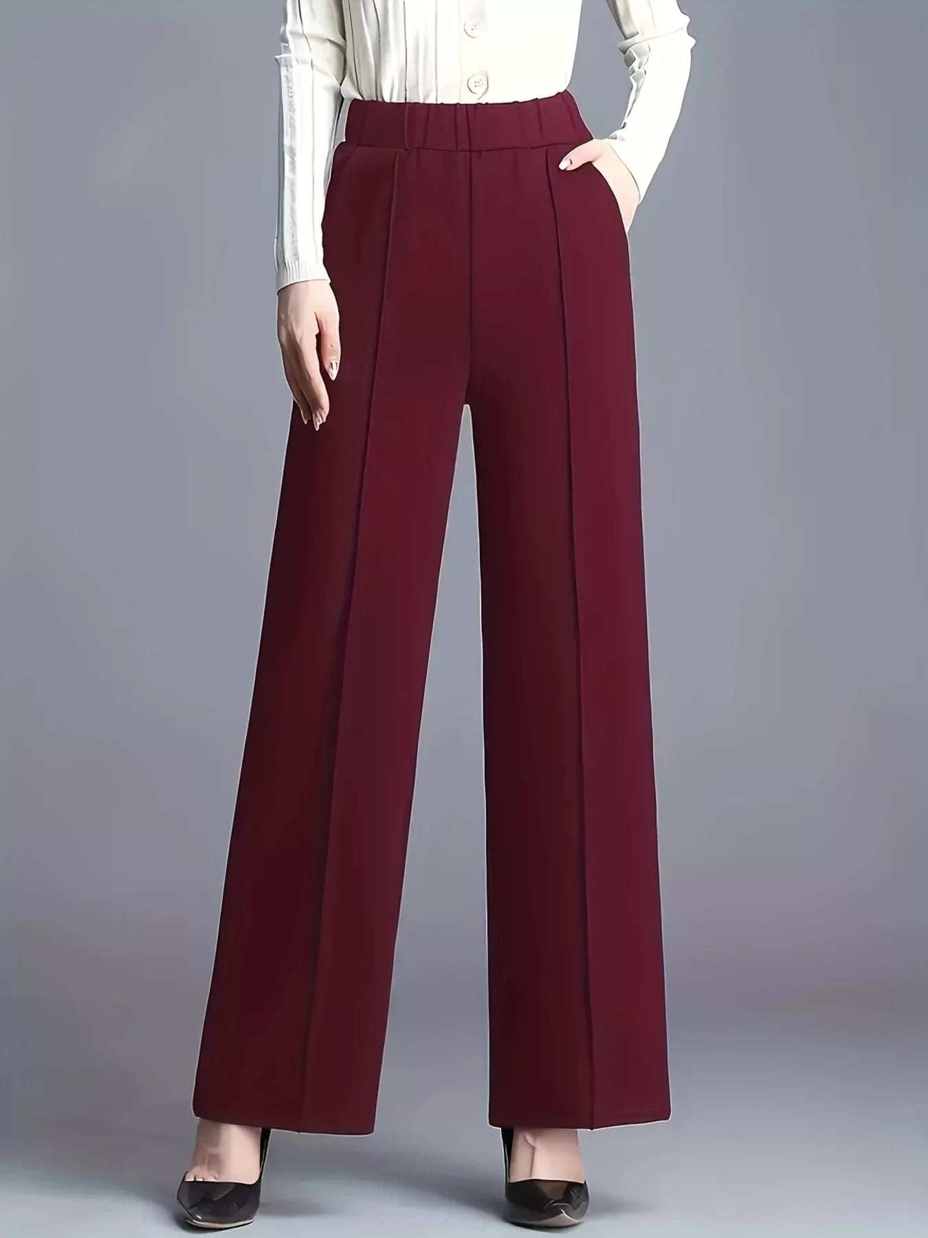 Wide Leg High Waist Pants