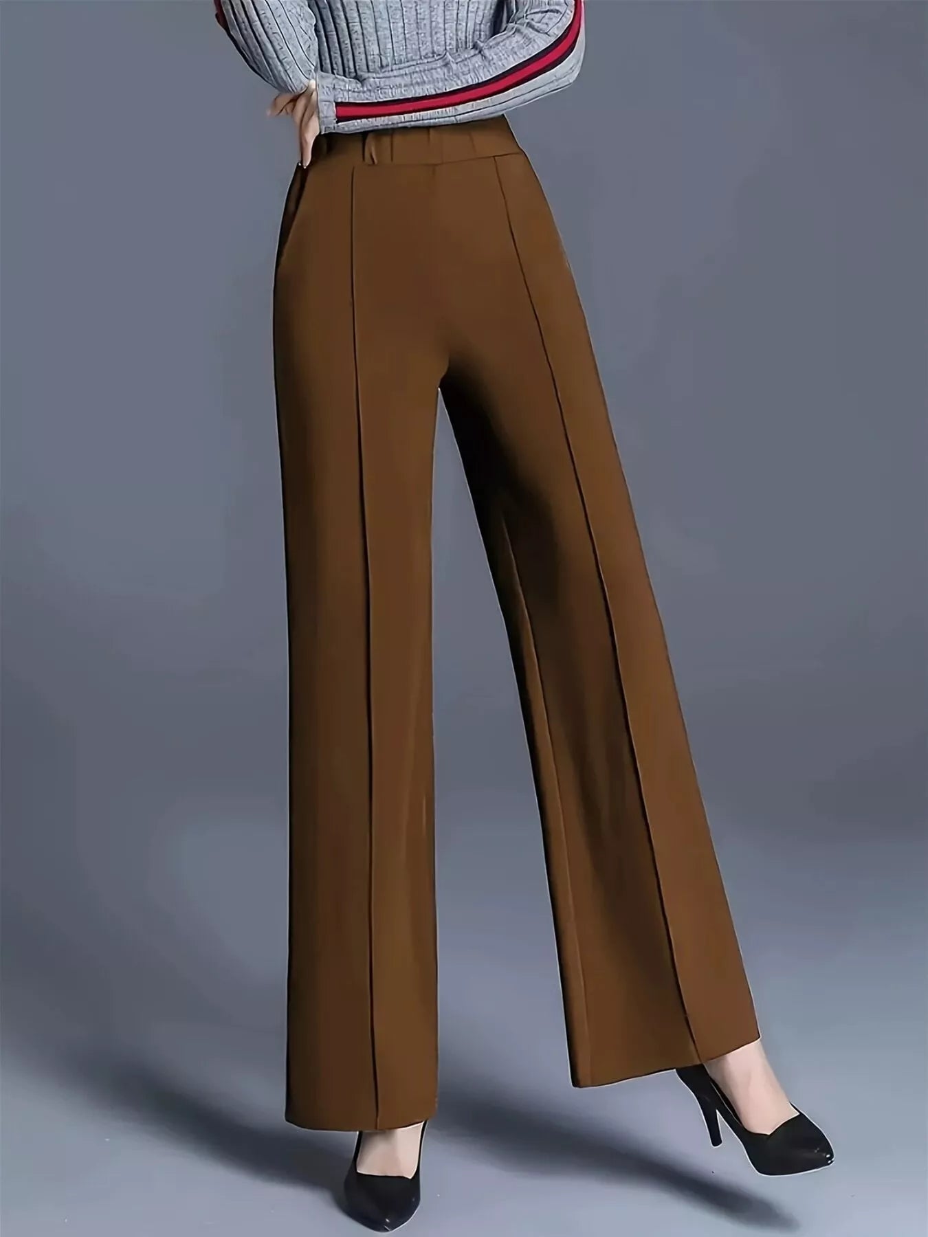 Wide Leg High Waist Pants
