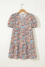 Aliana Bohemian Floral Mini Dress