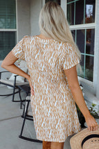 Amalia Short Sleeve T-Shirt Dress