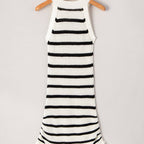 Azari Stripe Knitted Sleeveless Dress
