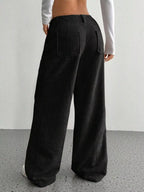 Wide Leg Corduroy Pants