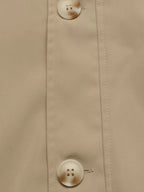 Button-Down Dropped Shoulder Outerwear