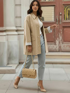 Relaxed Fit Button Up Shacket