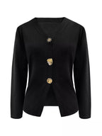 Button-Down Knit Cardigan