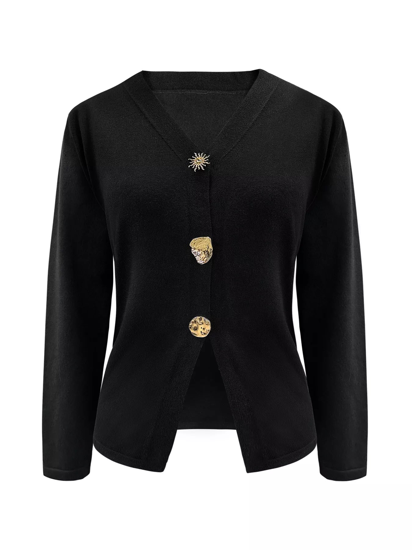 Button-Down Knit Cardigan