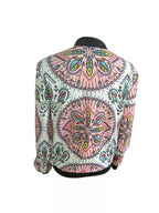 Zip Up Printed Jacket