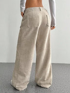Wide Leg Corduroy Pants