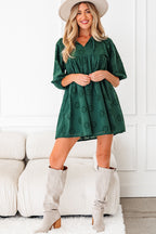 Beth Sleeve Swing Mini Dress