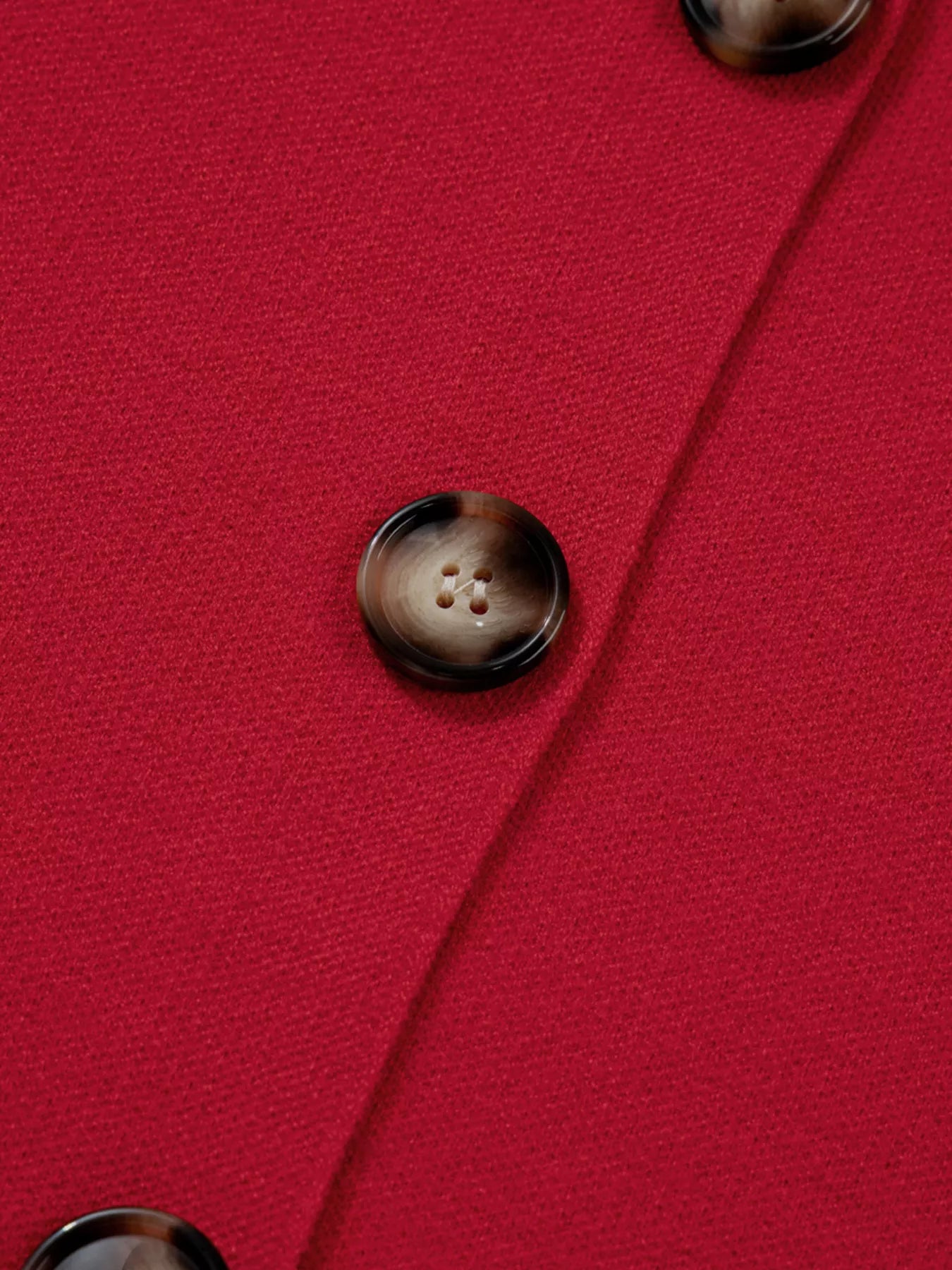 Collared Button Front Wrapped Cardigan