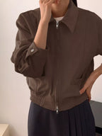 Zip Up Long Sleeve Jacket