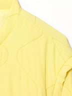 Quilted Lightweight Snap Down Puffer Jacket