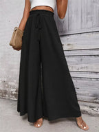 Frill Wide Leg Pants