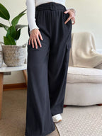 High-Waisted Wide-Leg Pants