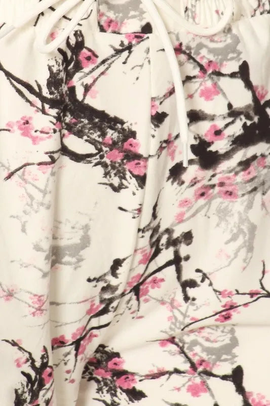 Leggings Depot Buttery Soft Printed Joggers with Drawstring