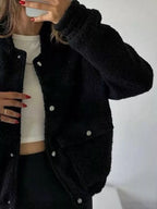 Sherpa Snap-Down Jacket