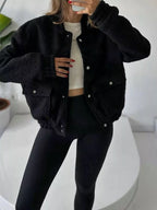 Sherpa Snap-Down Jacket