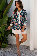 Emadora Hem Shift Mini Dress