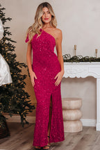 Meadow High Bodycon Sequin Gown