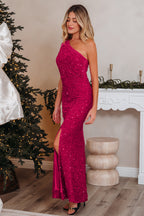 Meadow High Bodycon Sequin Gown